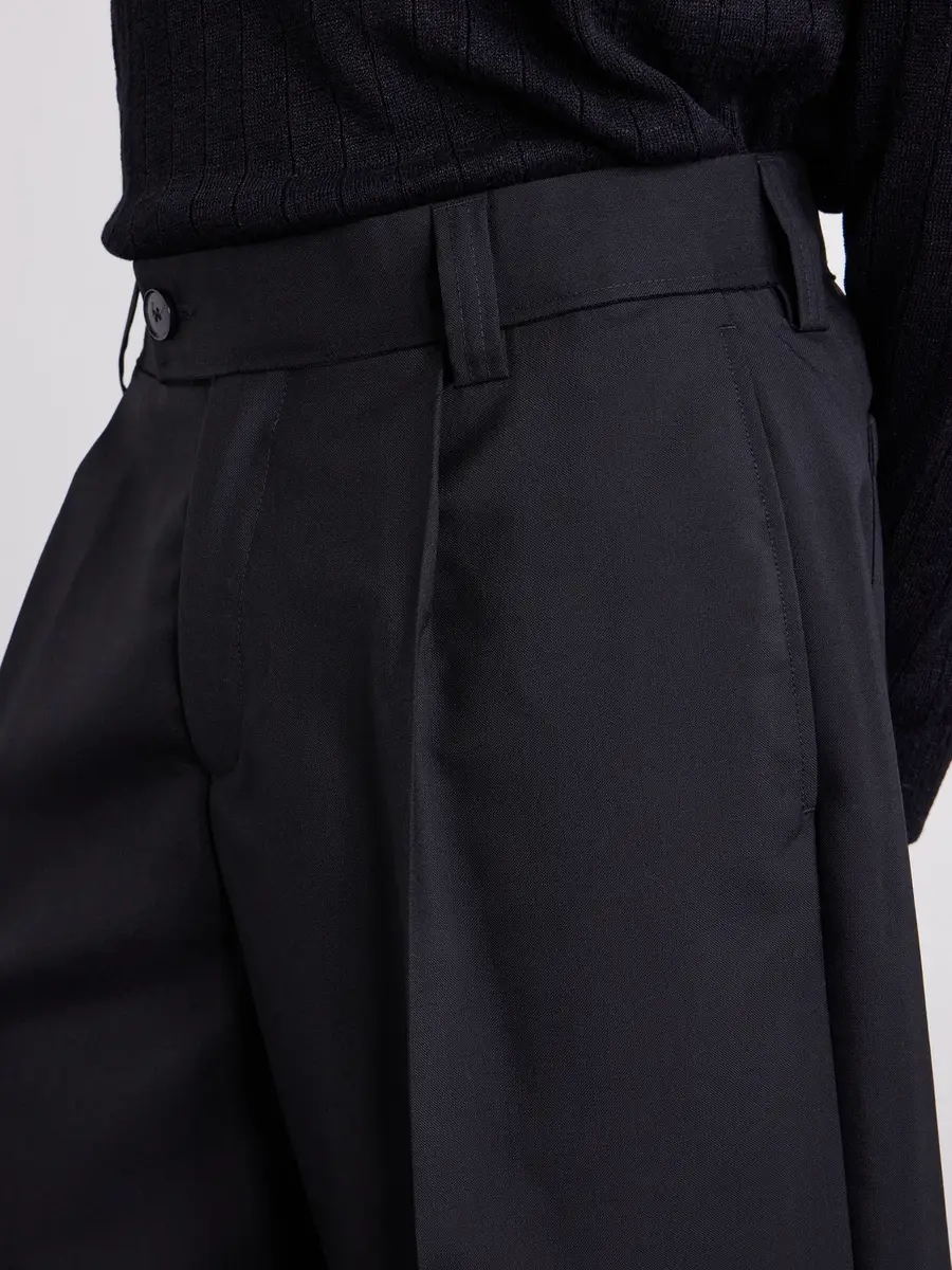 mfpen Wide-Leg Wool Shorts - Men | Thumbnail 5 mfpen Wide-Leg Wool Shorts - Men | Thumbnail 5