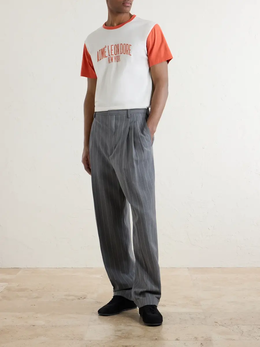 Aimé Leon Dore Logo-Print Cotton-Jersey T-Shirt - Men | Thumbnail 2