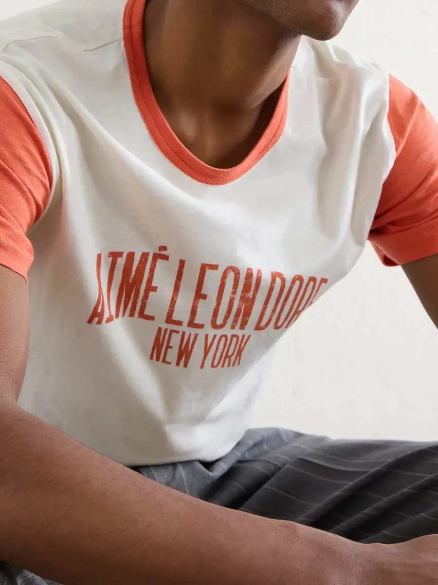 Aimé Leon Dore Logo-Print Cotton-Jersey T-Shirt - Men | Thumbnail 5