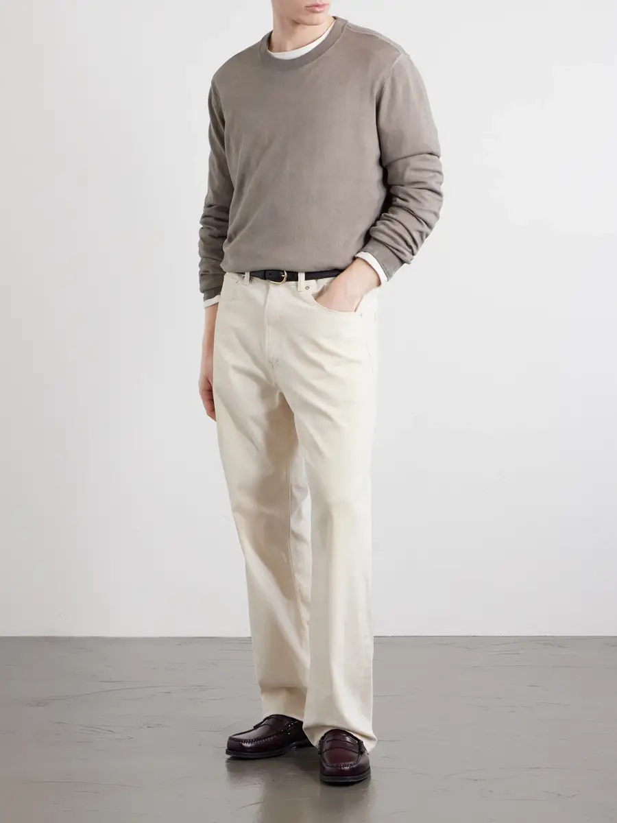 rag & bone Ribbed Cotton Sweater - Men | Thumbnail 2