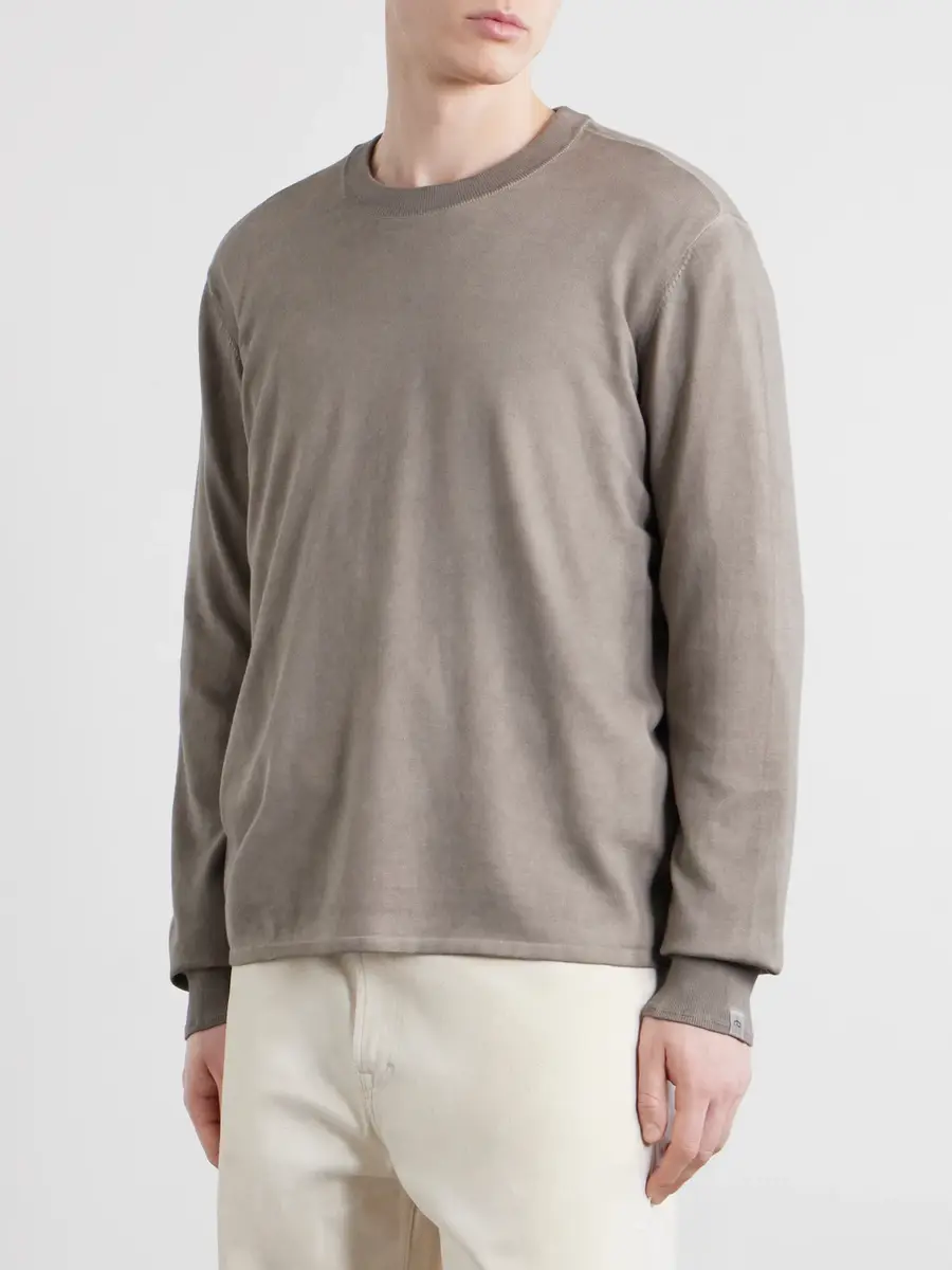 rag & bone Ribbed Cotton Sweater - Men | Thumbnail 3