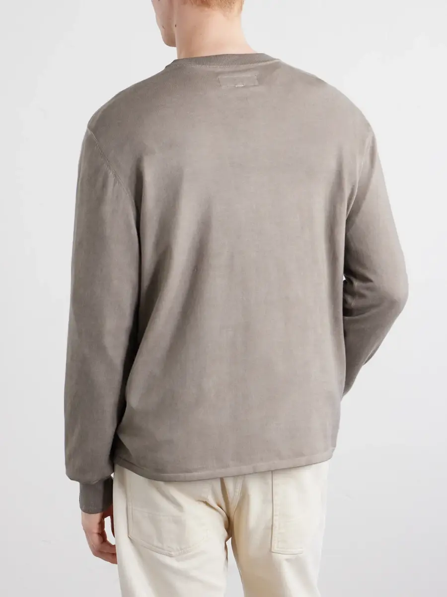 rag & bone Ribbed Cotton Sweater - Men | Thumbnail 4