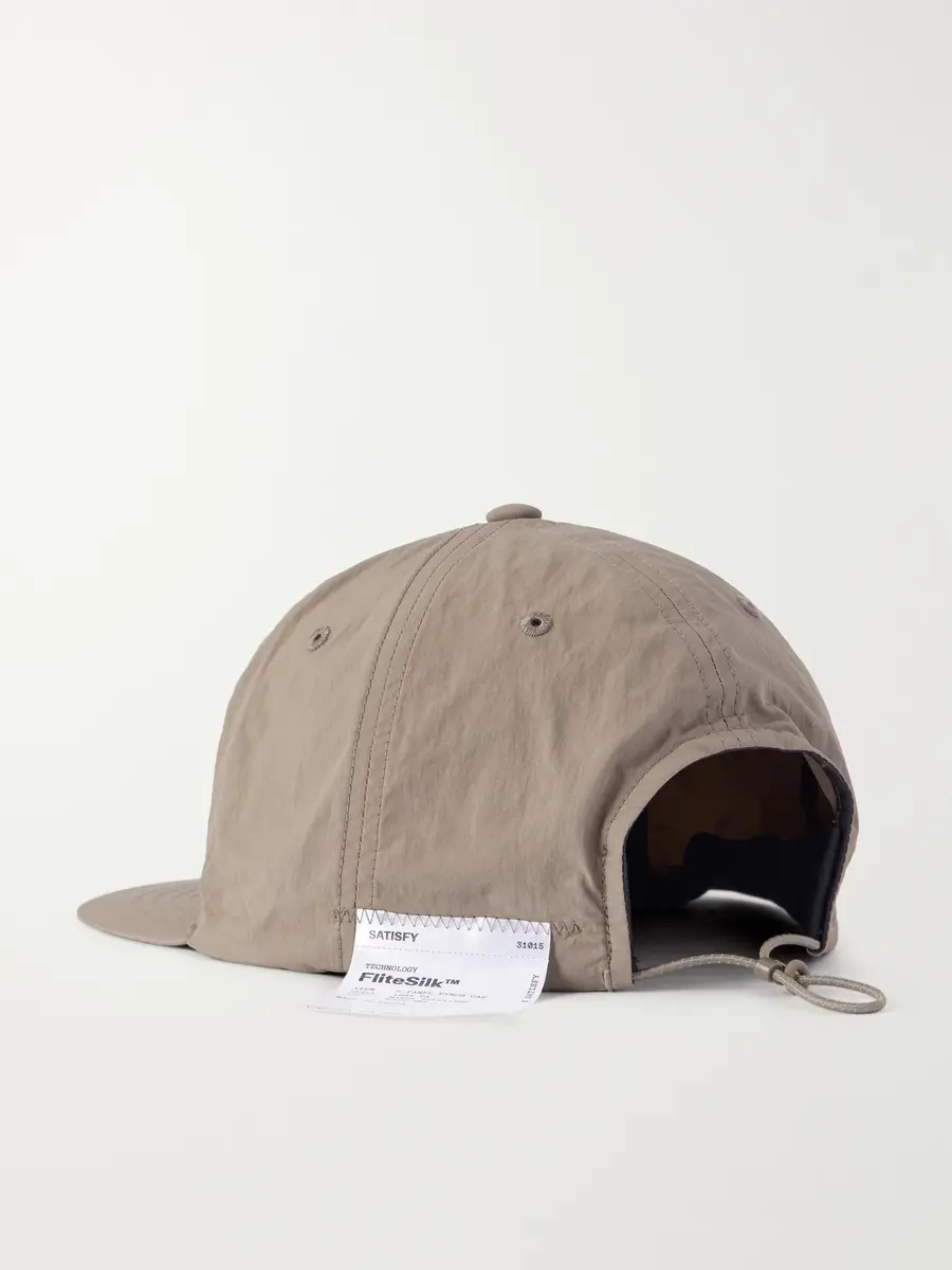 Satisfy Flitesilk Logo-Embroidered Panelled Shell Cap - Men | Thumbnail 4