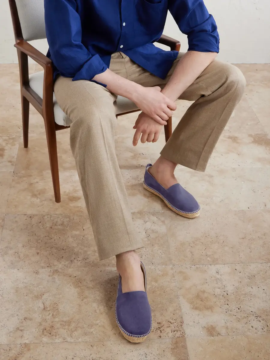 Anderson & Sheppard Suede Espadrilles - Men | Thumbnail 2