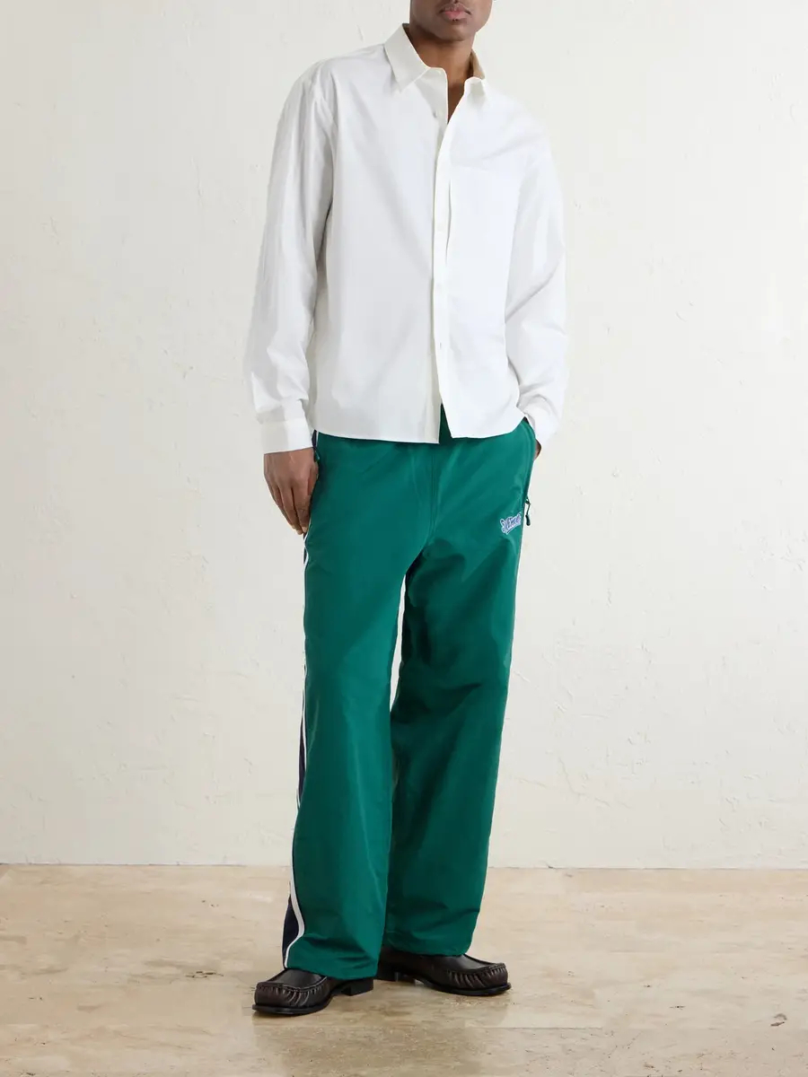 Aimé Leon Dore Logo-Embroidered Shell Track Pants - Men | Thumbnail 2