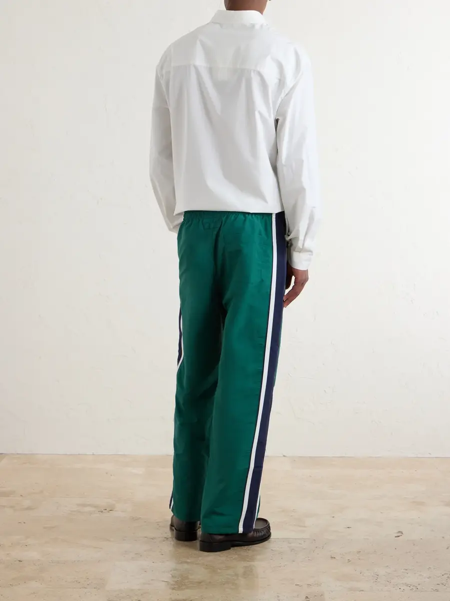 Aimé Leon Dore Logo-Embroidered Shell Track Pants - Men | Thumbnail 4
