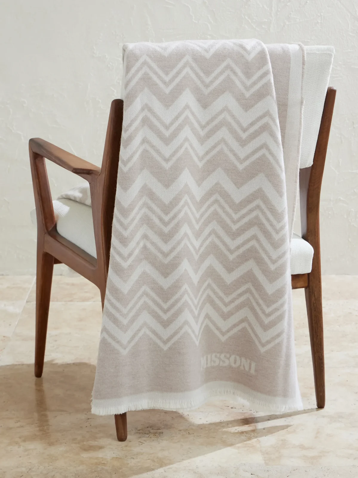 Missoni Home Cortina Fringed Virgin Wool and Cashmere-Blend Jacquard Throw - Men