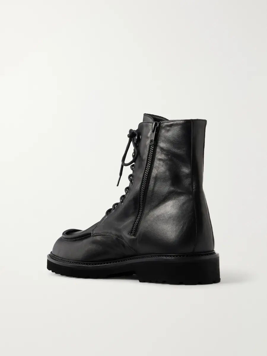 Common Projects Piuma Leather Lace-Up Boots - Men | Thumbnail 4 Common Projects Piuma Leather Lace-Up Boots - Men | Thumbnail 4