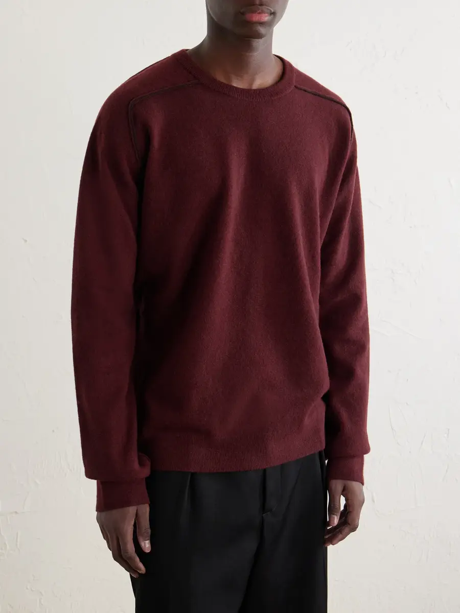 Maison Margiela Knitted Wool Sweater - Men | Thumbnail 3 Maison Margiela Knitted Wool Sweater - Men | Thumbnail 3