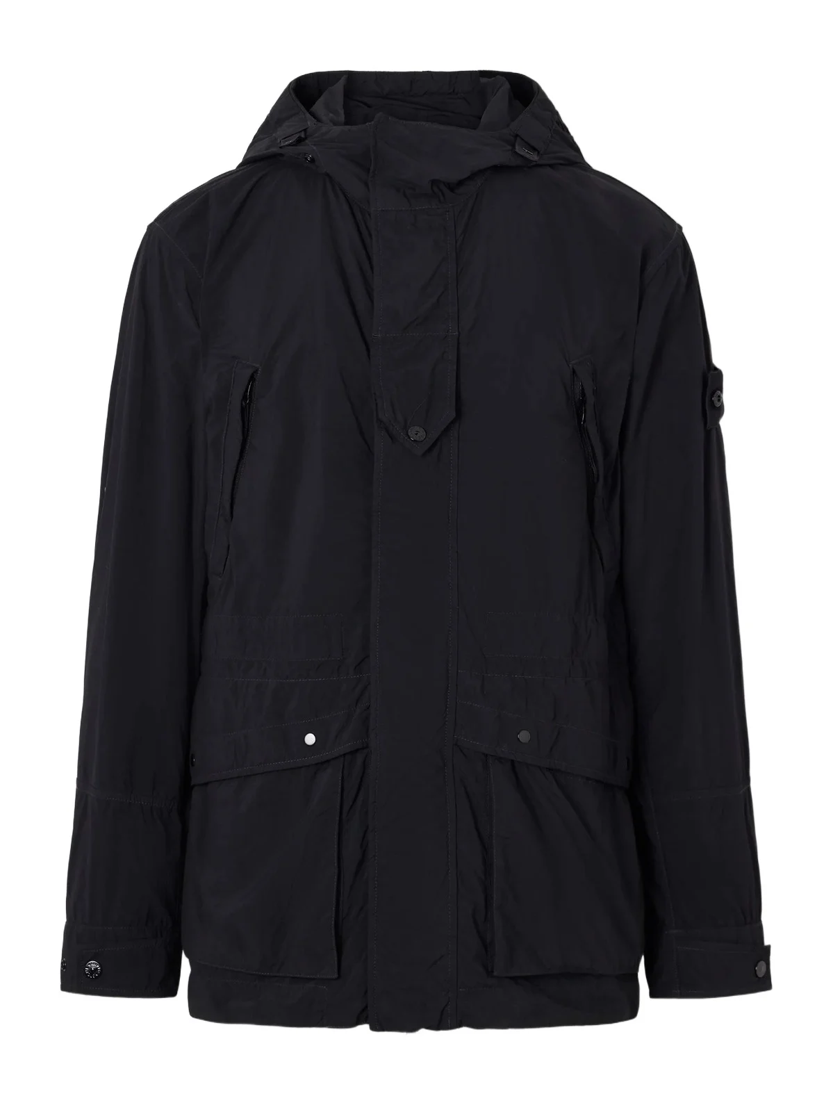 Stone Island GHOST Garment-Dyed Nylon Smerigliato Hooded Parka - Men