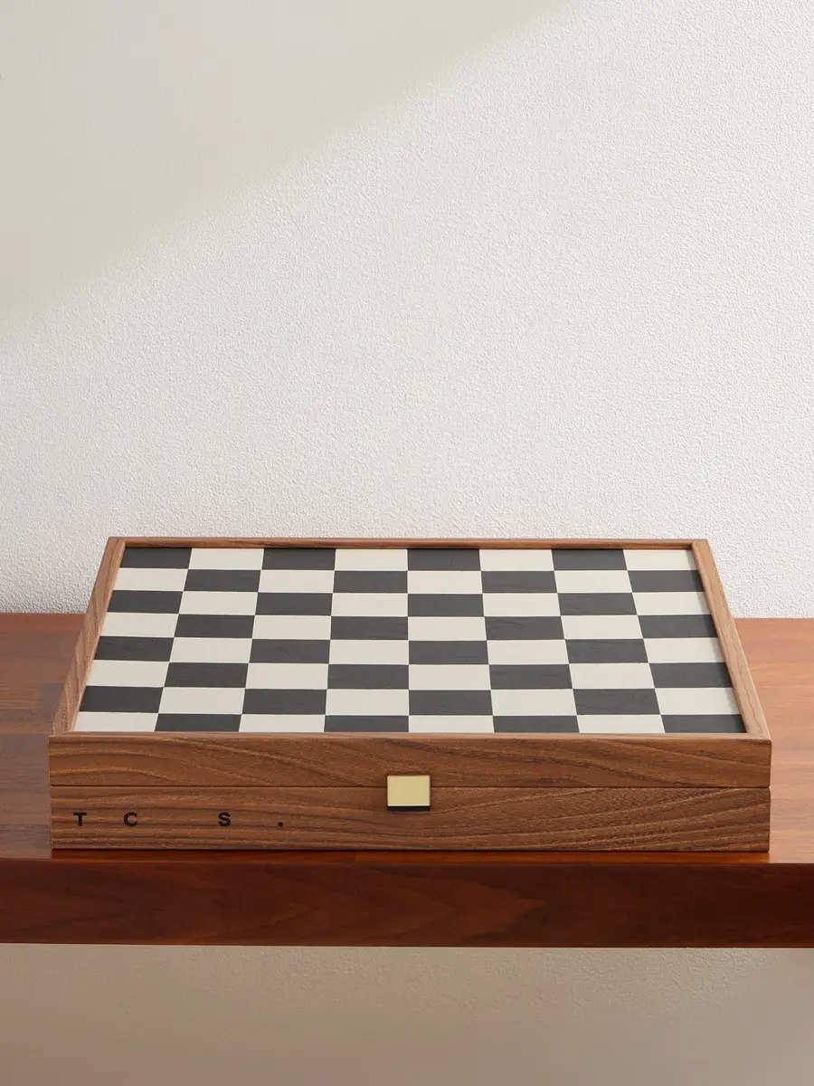 The Conran Shop Milos Wood and Felt Chess Set - Men | Thumbnail 3 The Conran Shop Milos Wood and Felt Chess Set - Men | Thumbnail 3