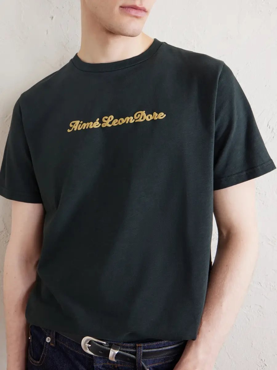 Aimé Leon Dore Logo-Print Cotton-Jersey T-Shirt - Men | Thumbnail 5 Aimé Leon Dore Logo-Print Cotton-Jersey T-Shirt - Men | Thumbnail 5