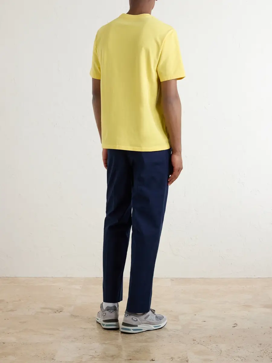 Aimé Leon Dore Logo-Embroidered Cotton-Jersey T-Shirt - Men | Thumbnail 4