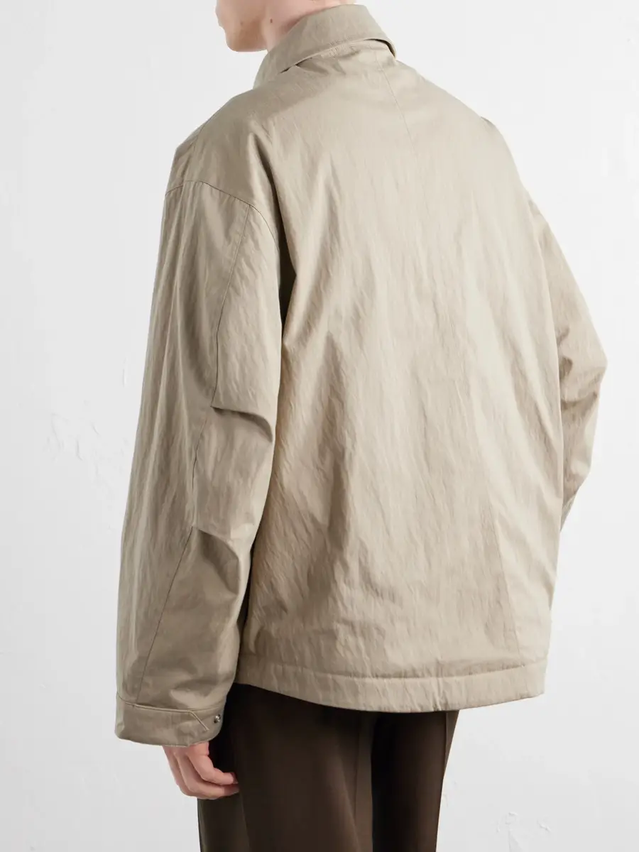 Studio Nicholson Cotton-Blend Jacket - Men | Thumbnail 4