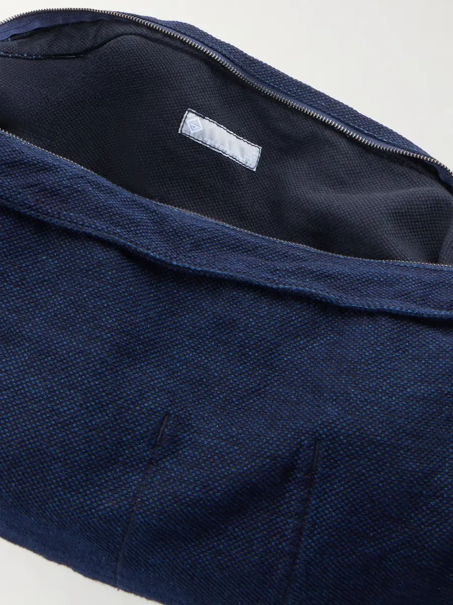 FrizmWORKS Sashiko Denim Messenger Bag - Men | Thumbnail 6 FrizmWORKS Sashiko Denim Messenger Bag - Men | Thumbnail 6