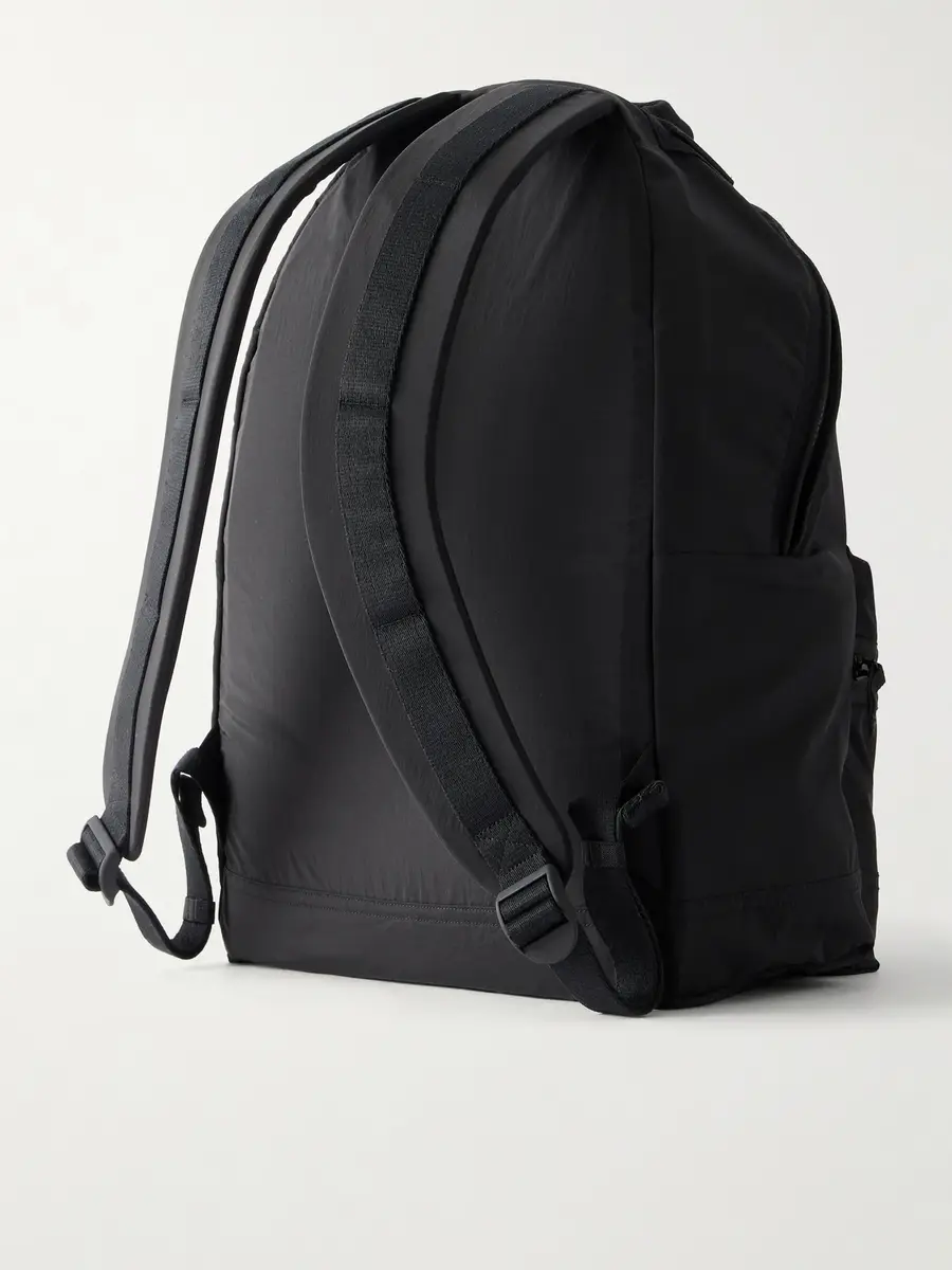 Stone Island Logo-Appliqué Coated ECONYL® Nylon Metal Messenger Backpack - Men | Thumbnail 4 Stone Island Logo-Appliqué Coated ECONYL® Nylon Metal Messenger Backpack - Men | Thumbnail 4