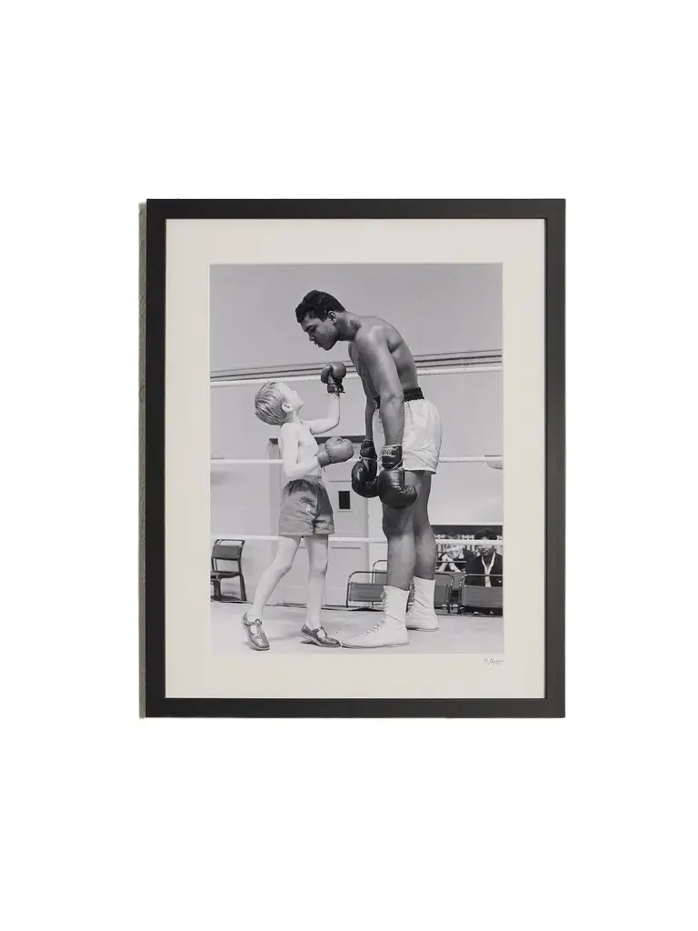 Sonic Editions Framed 1963 Ali and Young Patrick Power Print, 16" x 20" - Men