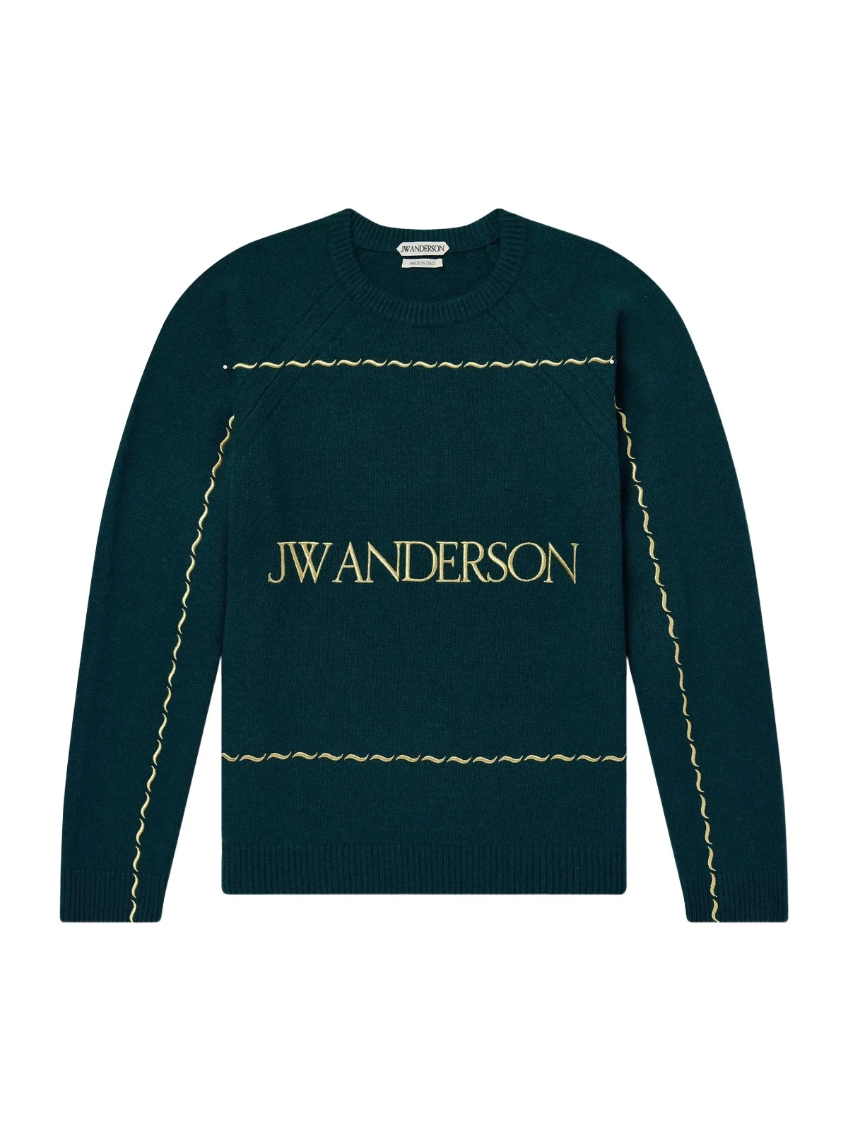 Logo-Embroidered Wool Sweater - Men Logo-Embroidered Wool Sweater - Men