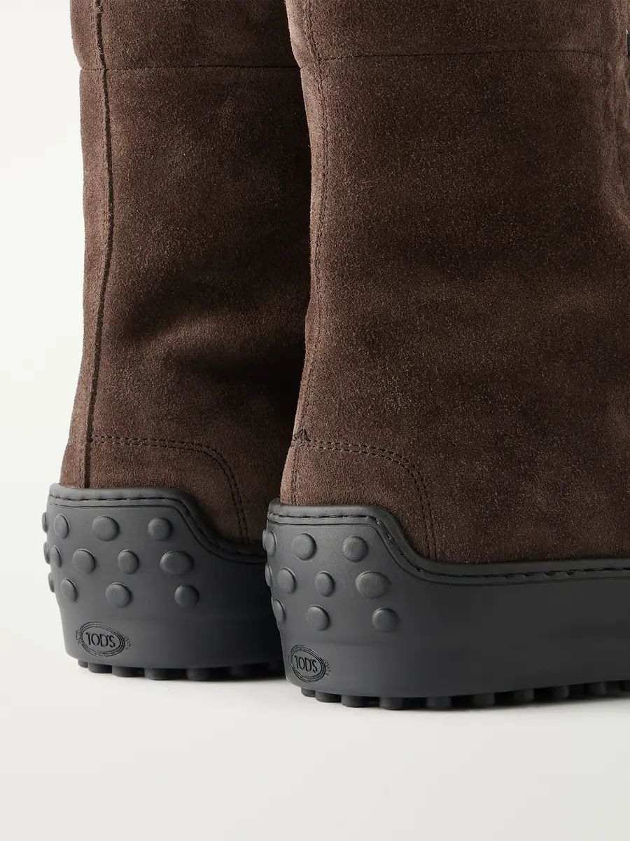 Tod's Winter Gommino Suede Boots - Men | Thumbnail 5 Tod's Winter Gommino Suede Boots - Men | Thumbnail 5