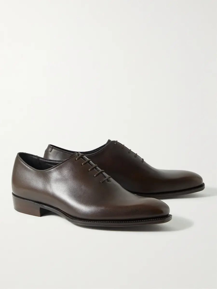 George Cleverley Merlin Whole-Cut Leather Oxford Shoes - Men | Thumbnail 4 George Cleverley Merlin Whole-Cut Leather Oxford Shoes - Men | Thumbnail 4