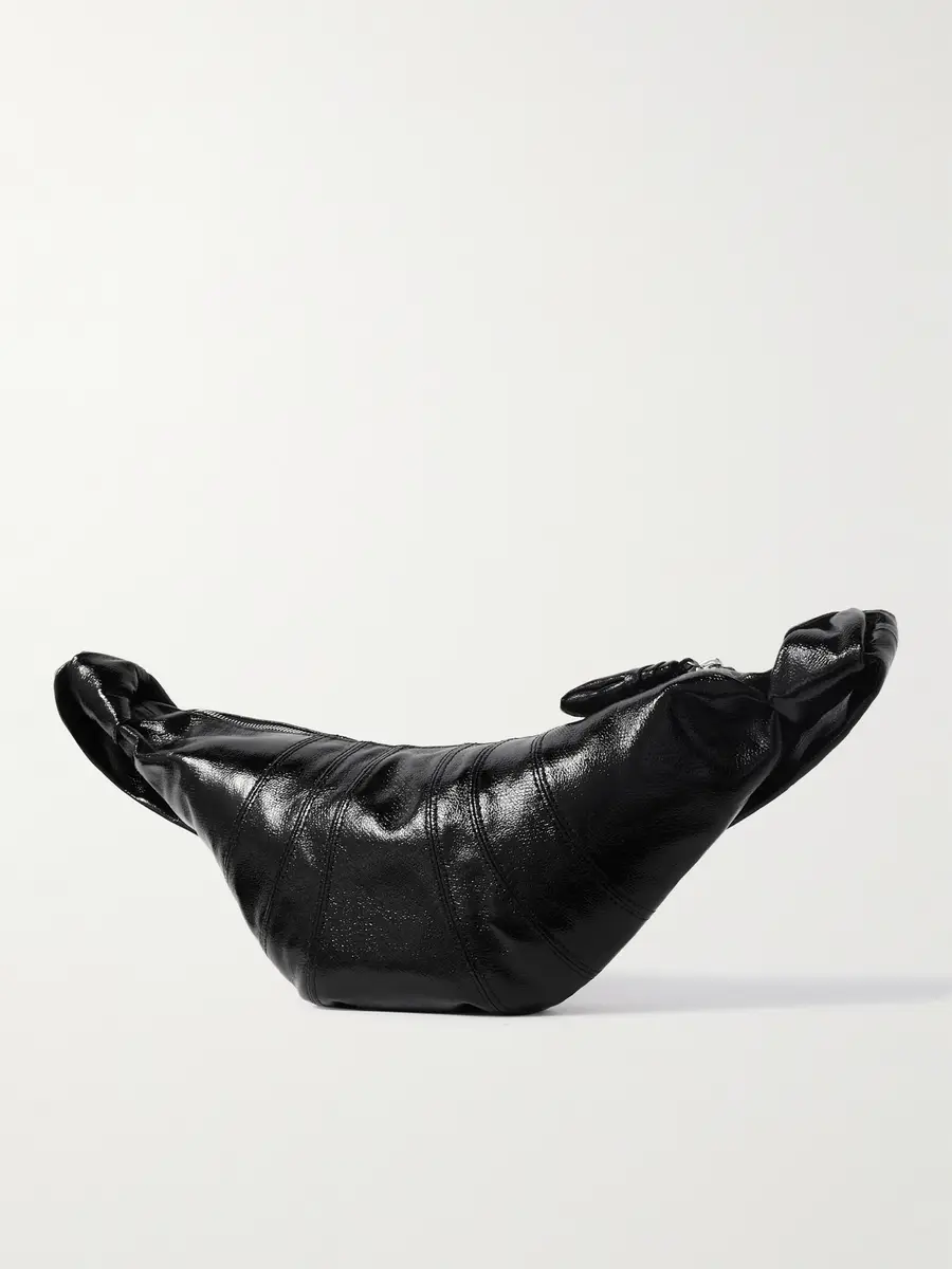 Lemaire Croissant Small Coated-Cotton Messenger Bag - Men | Thumbnail 3