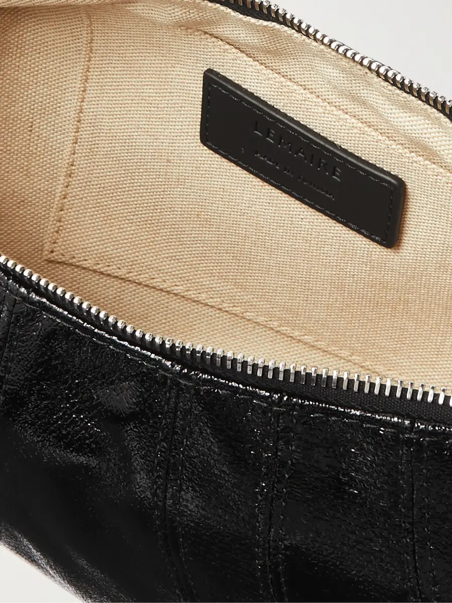 Lemaire Croissant Small Coated-Cotton Messenger Bag - Men | Thumbnail 5