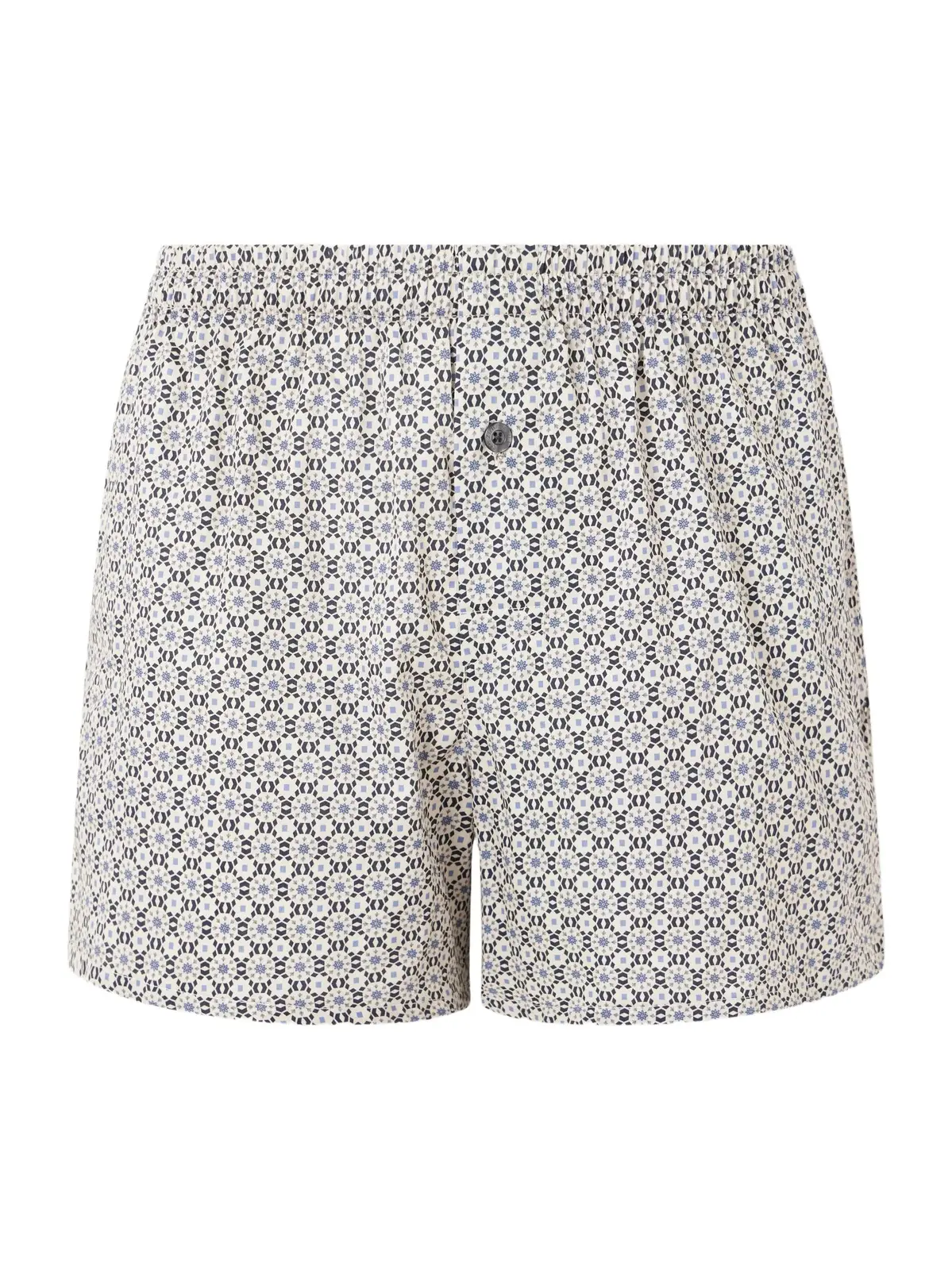 Printed Cotton-Sateen Boxer Shorts - Men Printed Cotton-Sateen Boxer Shorts - Men