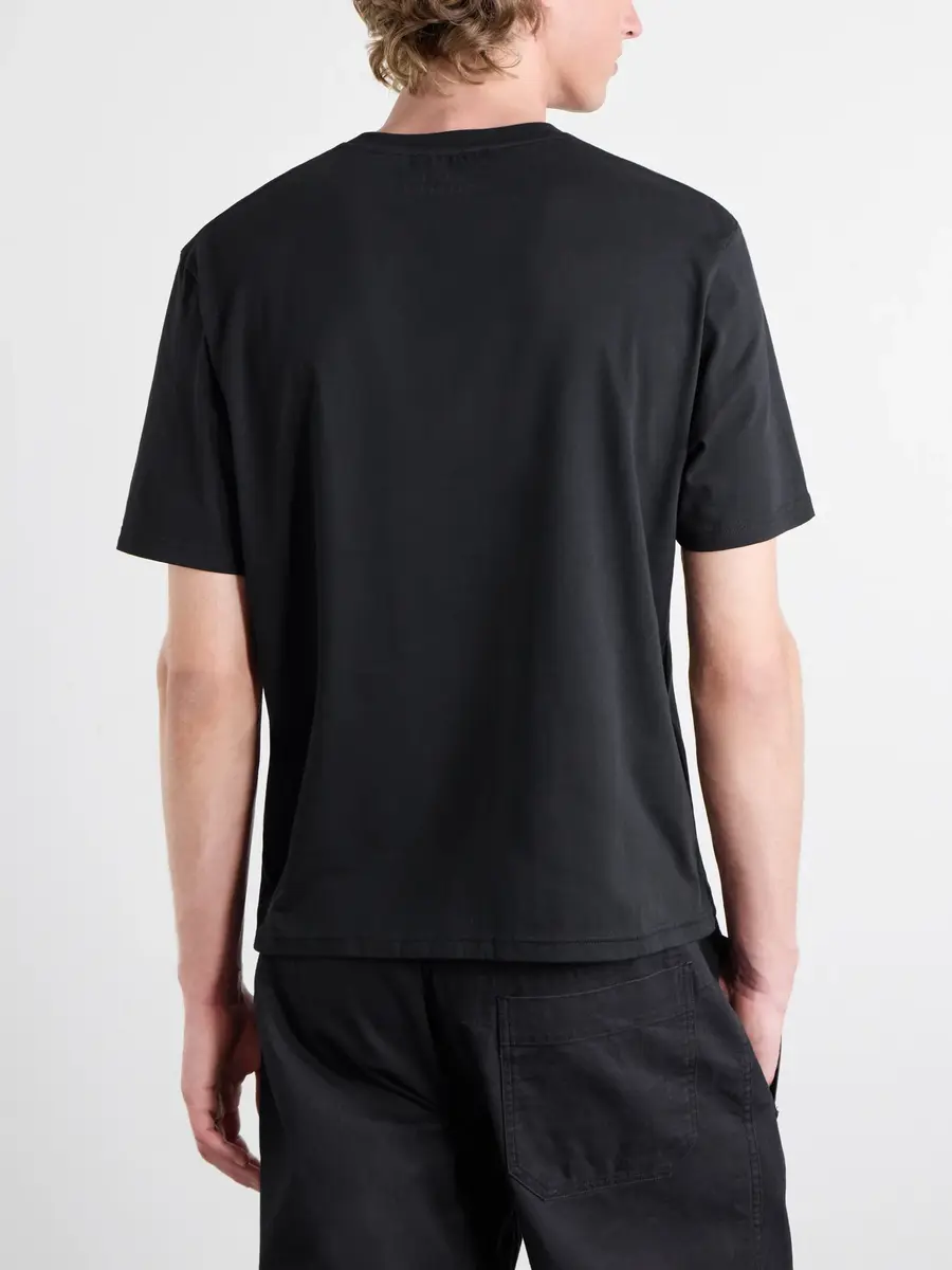 Studio Nicholson Bric Cotton-Jersey T-Shirt - Men | Thumbnail 4