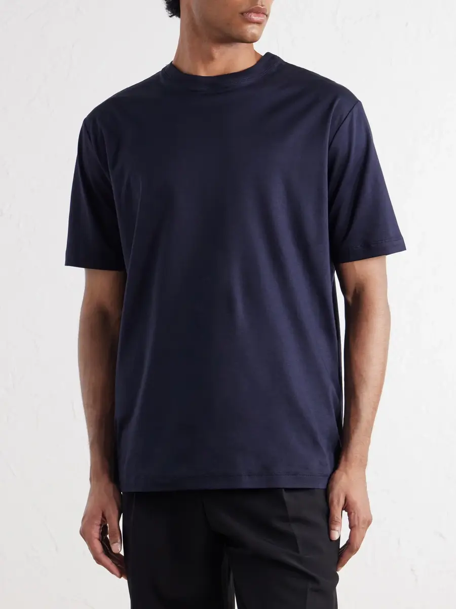 Kiton Cotton-Jersey T-Shirt - Men | Thumbnail 3 Kiton Cotton-Jersey T-Shirt - Men | Thumbnail 3