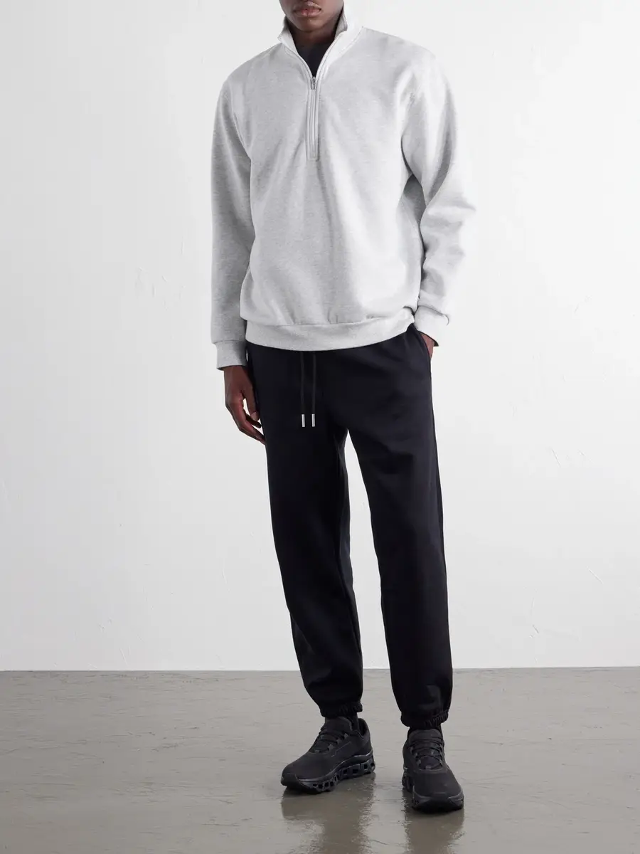 ON Club Collective Tapered Cotton-Blend Jersey Sweatpants - Men | Thumbnail 2 ON Club Collective Tapered Cotton-Blend Jersey Sweatpants - Men | Thumbnail 2