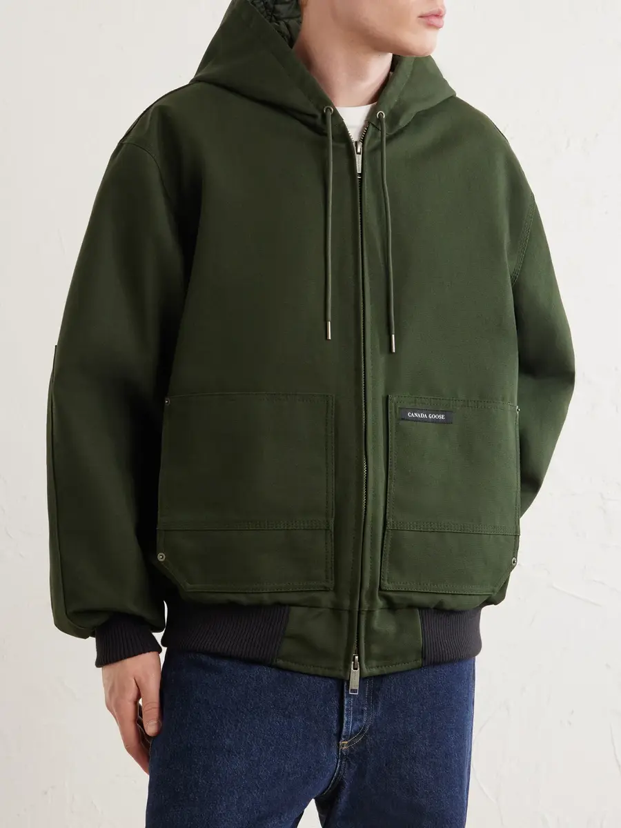 Canada Goose Beaumont Cotton-Canvas Hooded Jacket - Men | Thumbnail 3 Canada Goose Beaumont Cotton-Canvas Hooded Jacket - Men | Thumbnail 3