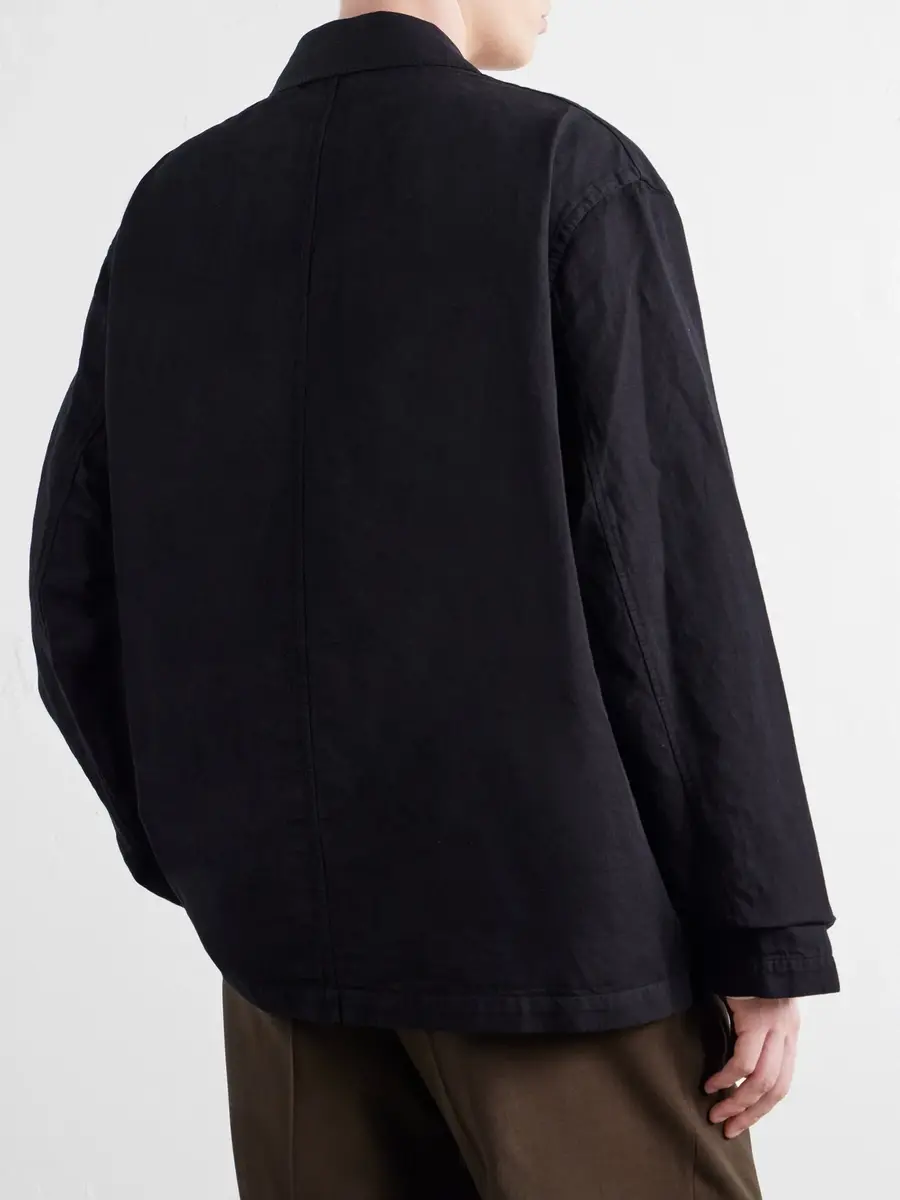 Studio Nicholson Cotton and Linen-Blend Twill Blazer - Men | Thumbnail 4 Studio Nicholson Cotton and Linen-Blend Twill Blazer - Men | Thumbnail 4