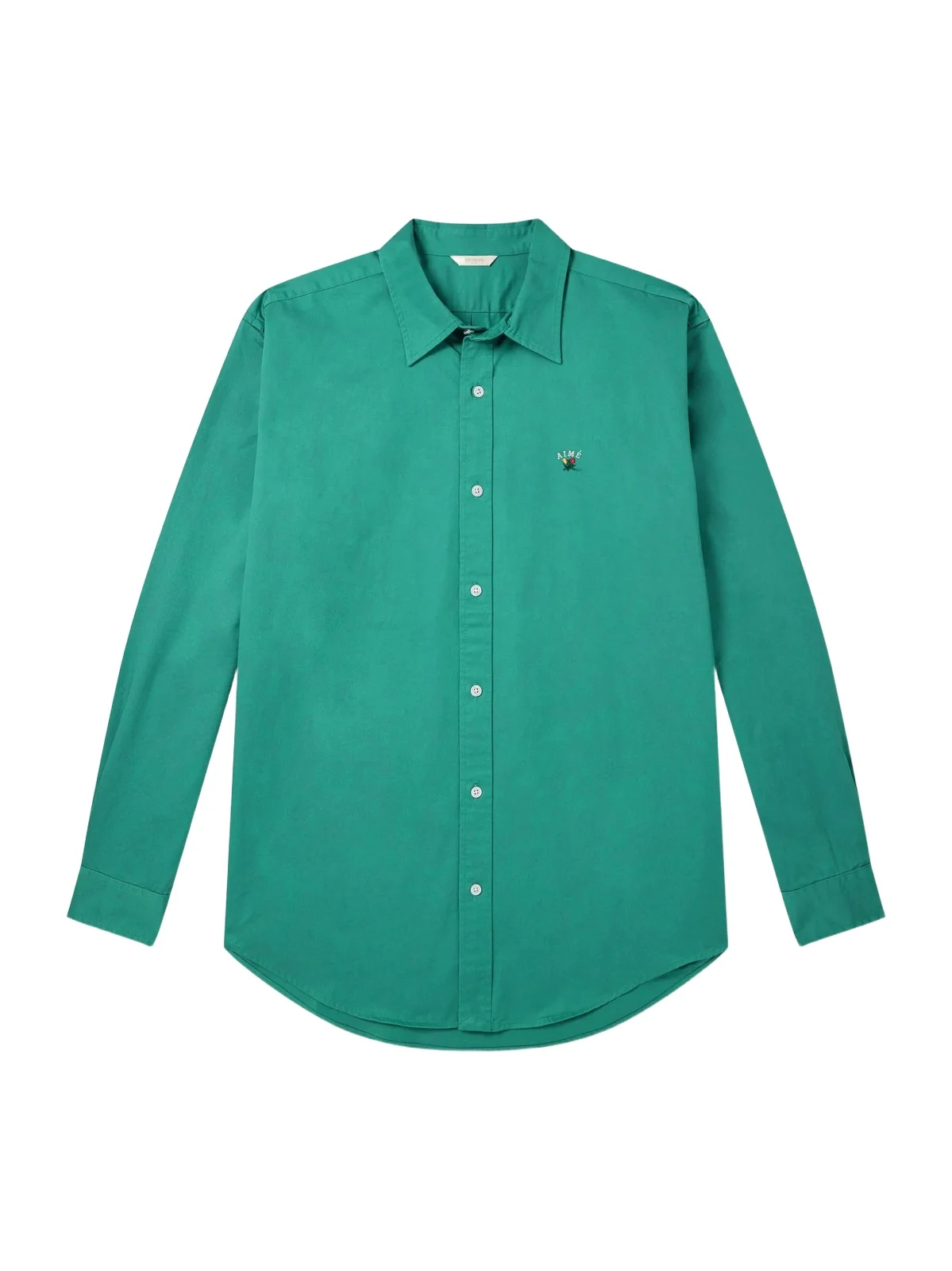 Logo-Embroidered Cotton Shirt - Men