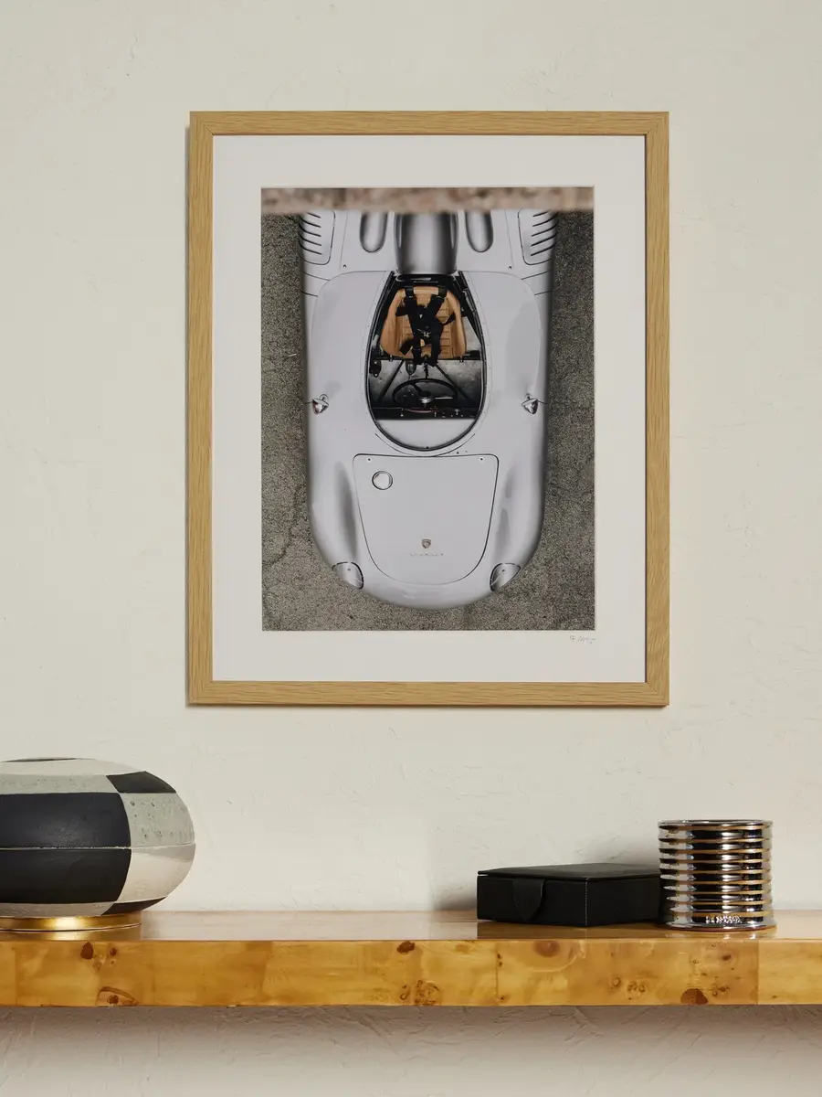 Sonic Editions Framed 2026 Porsche 718 RSK Spyder From Above Print, 40" x 50" - Men | Thumbnail 2