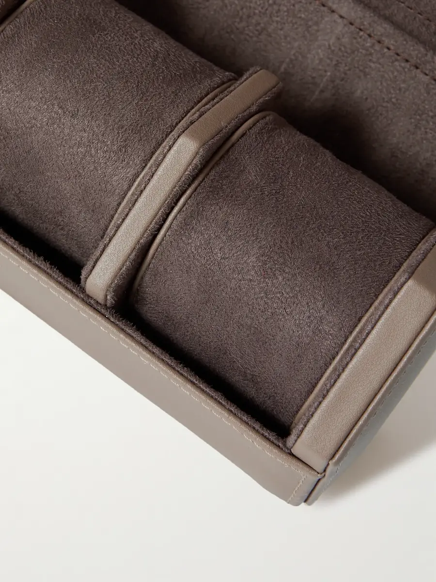 Rapport London Vantage Leather Three-Watch Roll - Men | Thumbnail 5