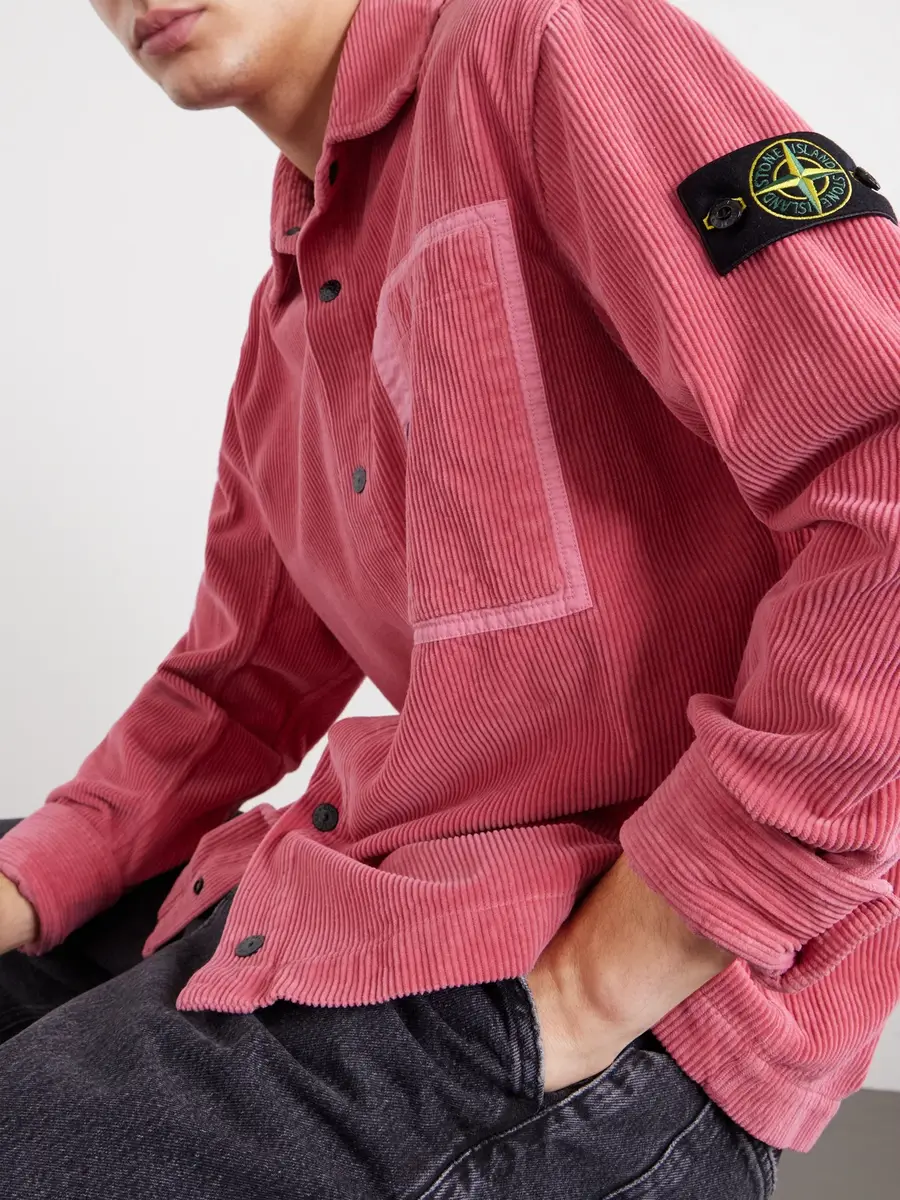 Stone Island Organic Cotton-Corduroy 800 Overshirt - Men | Thumbnail 5 Stone Island Organic Cotton-Corduroy 800 Overshirt - Men | Thumbnail 5