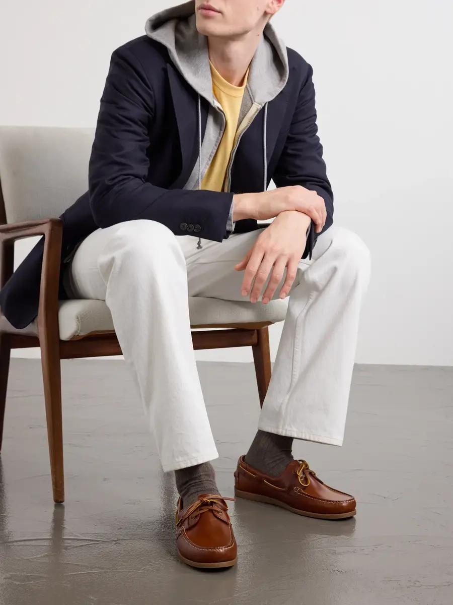 R.M. Williams Islet Leather Boat Shoes - Men | Thumbnail 2
