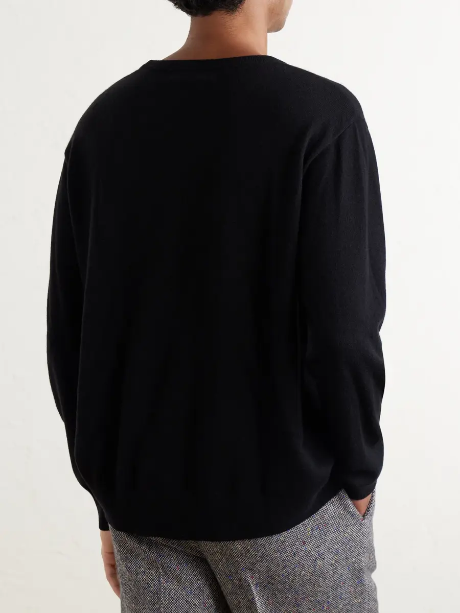 Dries Van Noten Cashmere Sweater - Men | Thumbnail 4 Dries Van Noten Cashmere Sweater - Men | Thumbnail 4