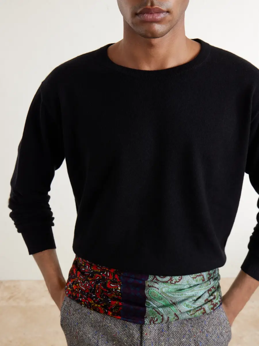 Dries Van Noten Cashmere Sweater - Men | Thumbnail 5 Dries Van Noten Cashmere Sweater - Men | Thumbnail 5