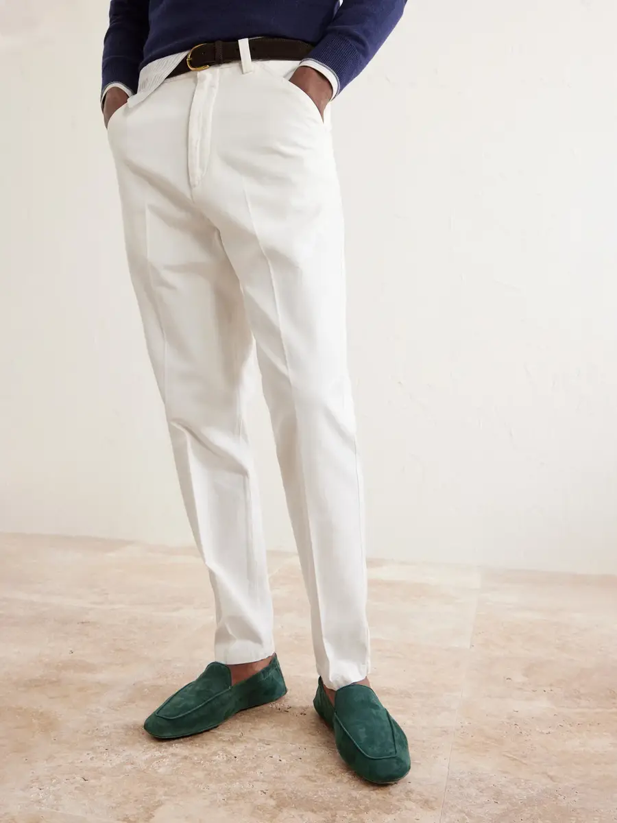 Berluti Far Niente Suede Driving Shoes - Men | Thumbnail 2