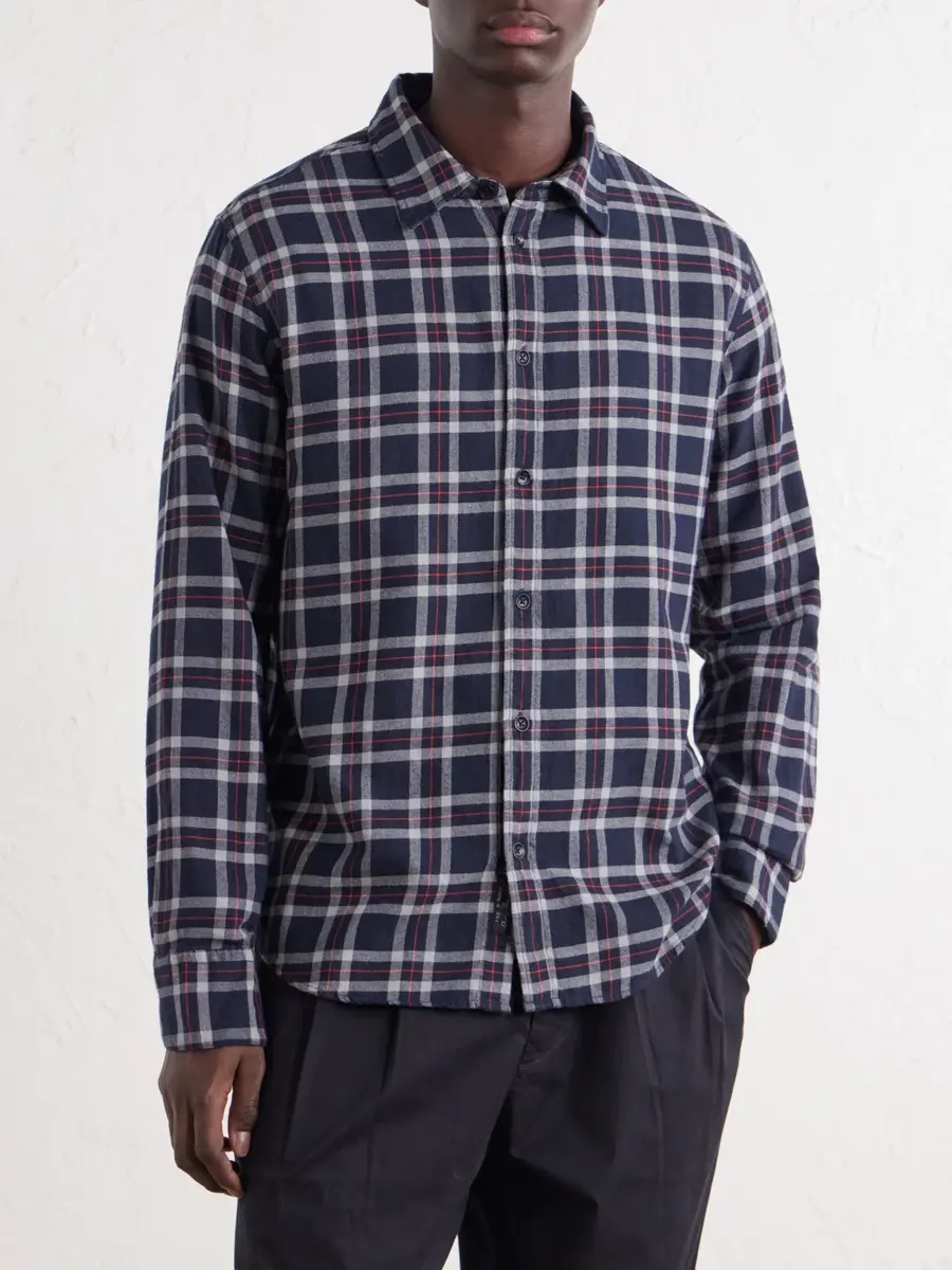 rag & bone Tomlin Checked Cotton-Flannel Shirt - Men | Thumbnail 3