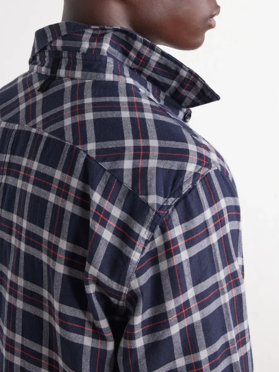 rag & bone Tomlin Checked Cotton-Flannel Shirt - Men | Thumbnail 5