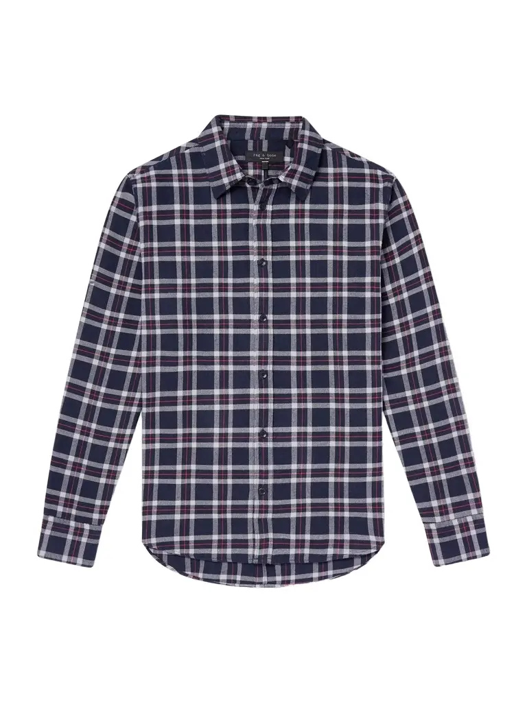 rag & bone Tomlin Checked Cotton-Flannel Shirt - Men