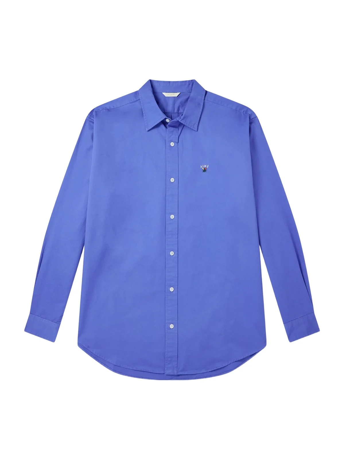 Logo-Embroidered Cotton Shirt - Men Logo-Embroidered Cotton Shirt - Men