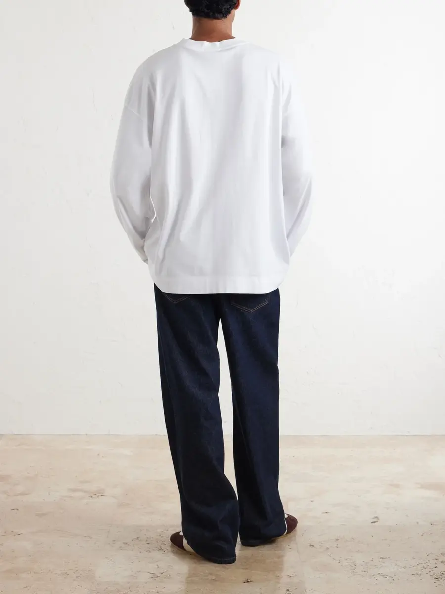 Dries Van Noten Hegland Cotton-Jersey T-Shirt - Men | Thumbnail 4 Dries Van Noten Hegland Cotton-Jersey T-Shirt - Men | Thumbnail 4