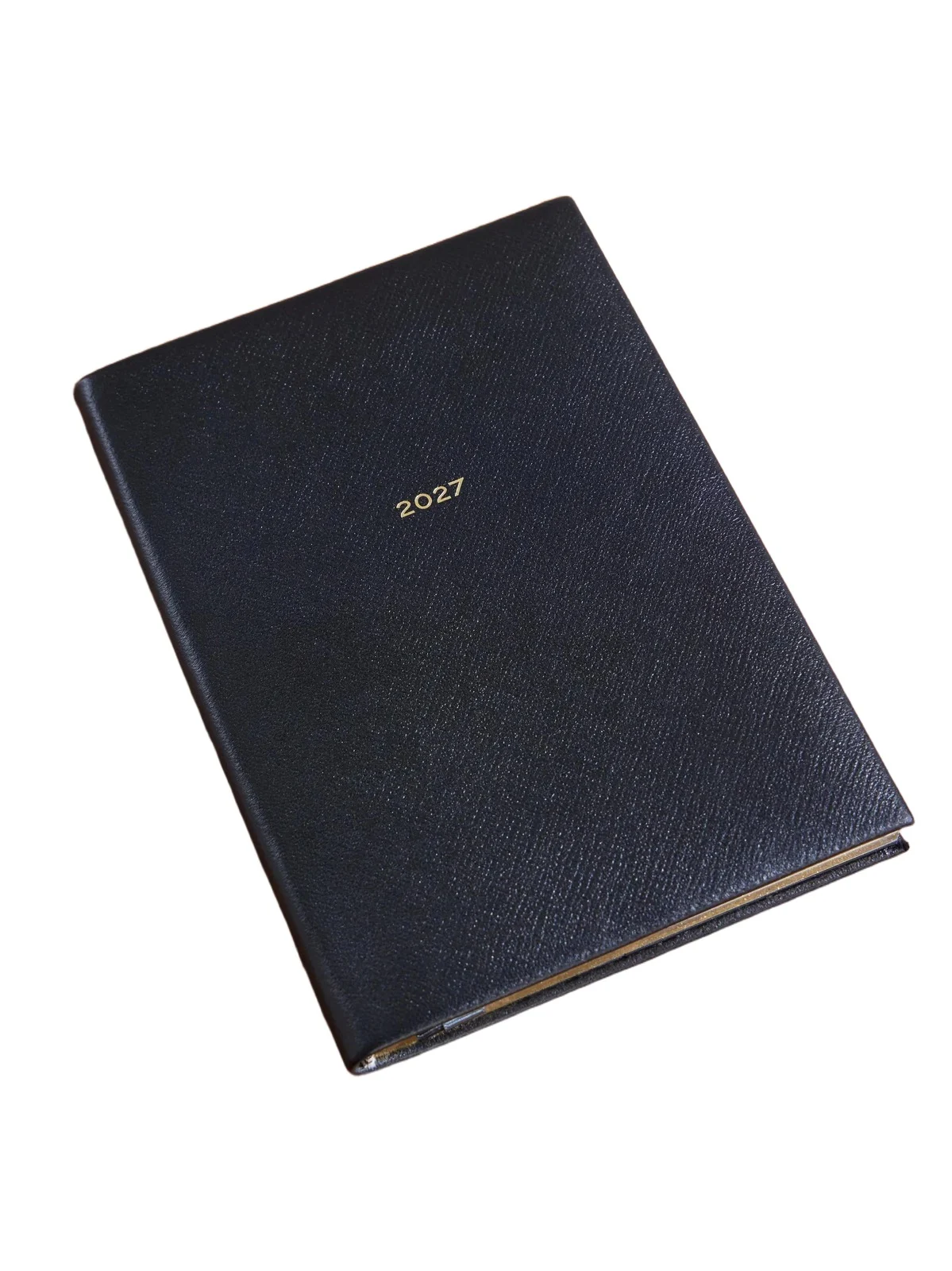 Smythson 2027 Soho Panama Cross-Grain Leather Diary - Men