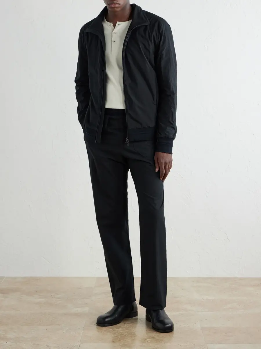 ADON Wide-Leg Cotton-Blend Sweatpants - Men | Thumbnail 2