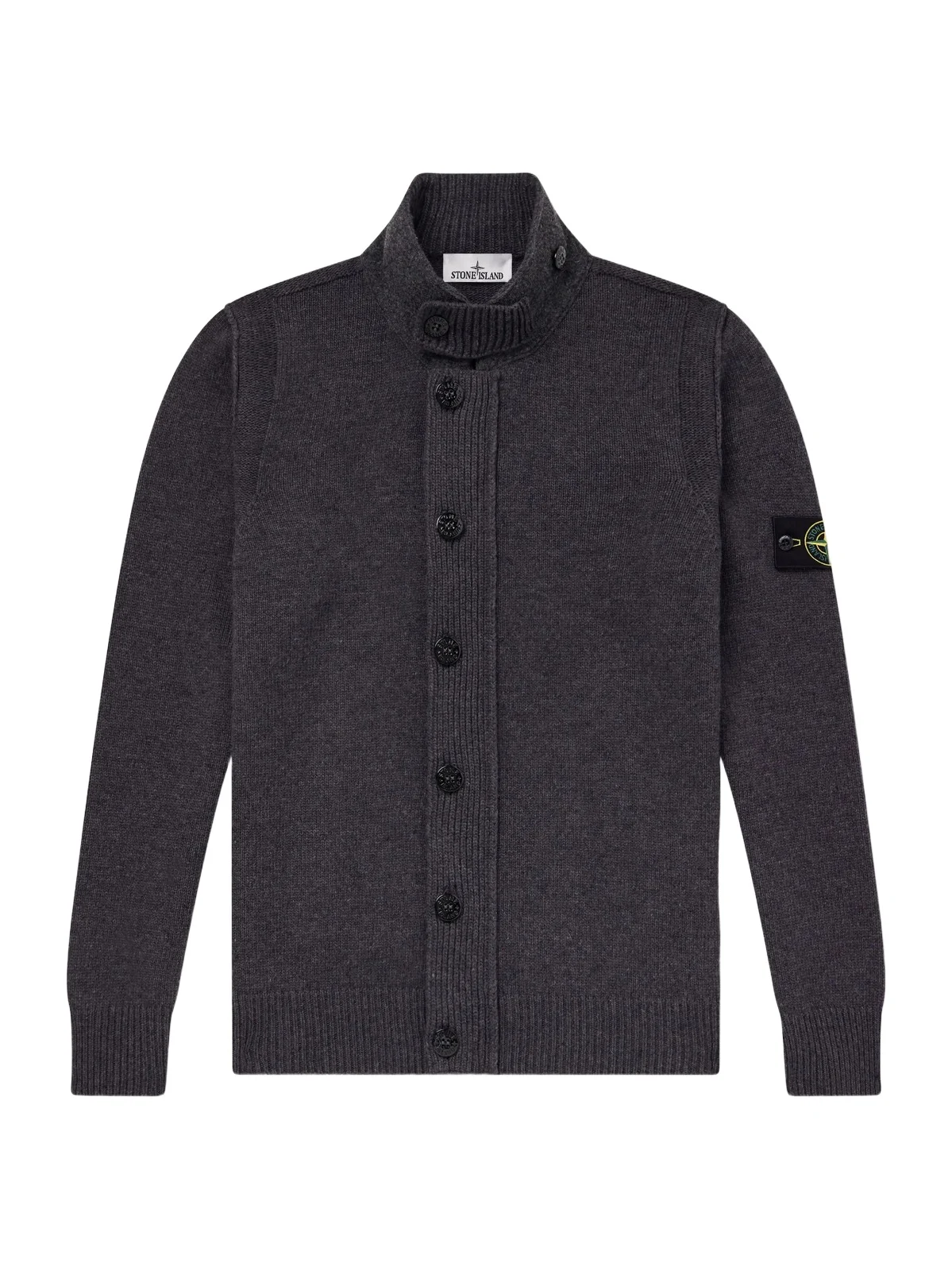 Lambswool-Blend Cardigan - Men Lambswool-Blend Cardigan - Men