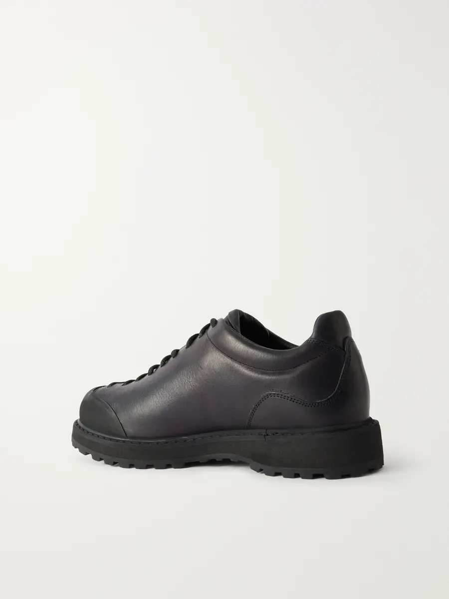 Diemme Ampezzo Rubber-Trimmed Full-Grain Leather Hiking Boots - Men | Thumbnail 4