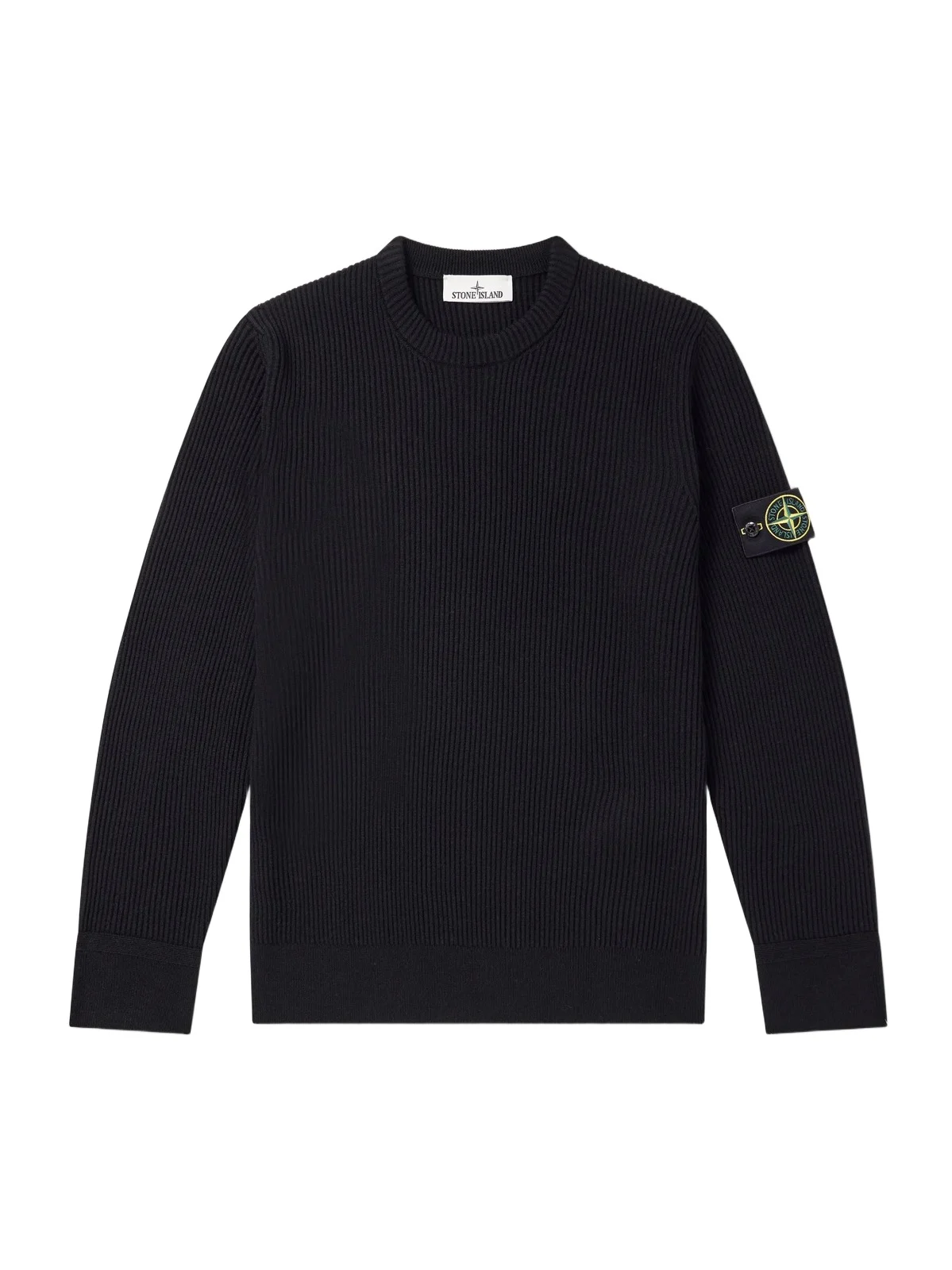 Ribbed Virgin Wool Sweater - Men
